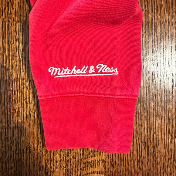 San Francisco 49ers Niners Mitchell & Ness Crewneck Pullover Sweatshirt - Picture 6 of 10